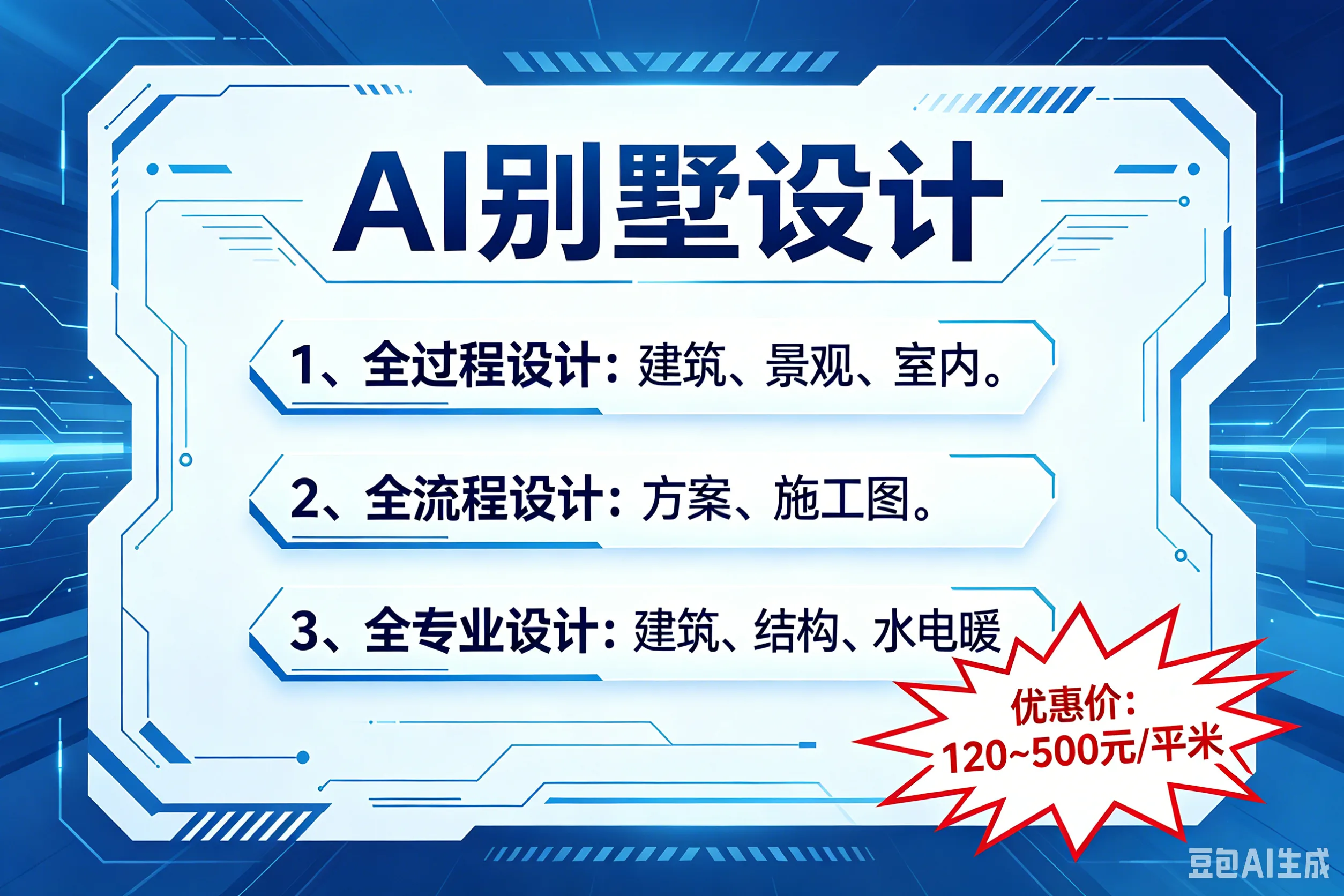 AI别墅设计